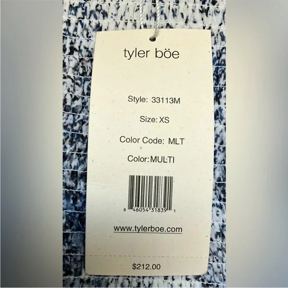 ❌SOLD❌ Tyler Boe Smocked Peplum Blouse - Picture 15 of 15